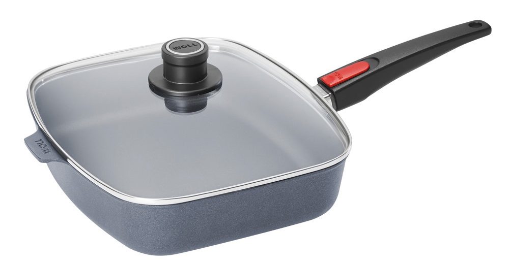 Chảo vuông Woll Diamond Lite Fry Pans square 22x22 cm Made in Germany, Hàng Chính Hãng