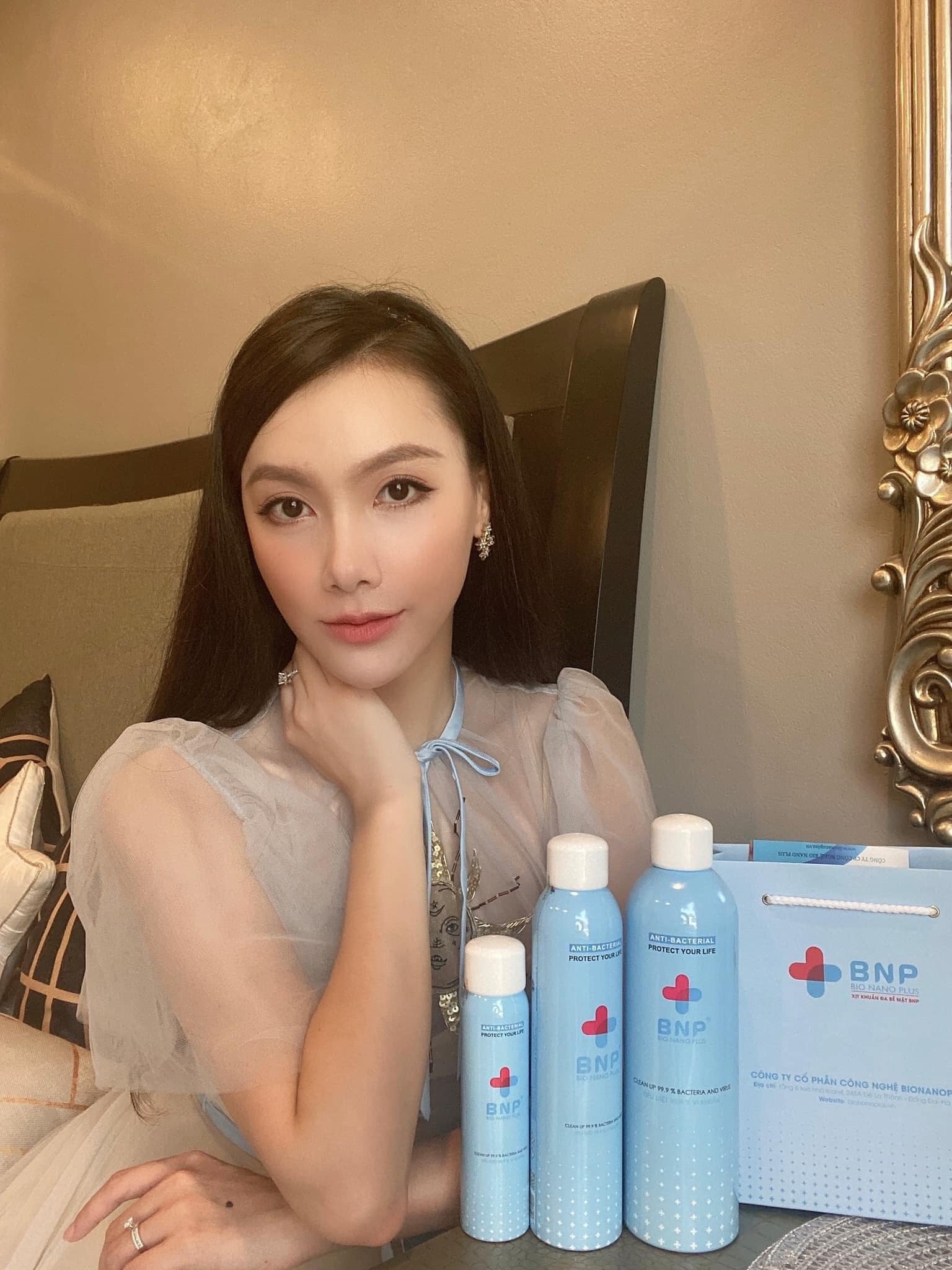 Nước rửa tay khô BNP chai 100ml - dạng xịt phun sương bao phủ bề mặt