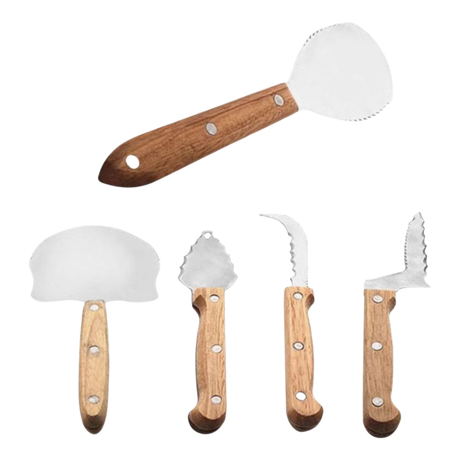 5x Halloween Pumpkin Carving Tools Sculpting Durable Multipurpose Tool Pumpkin Carver Carving Cutter for Holiday Home Beginner