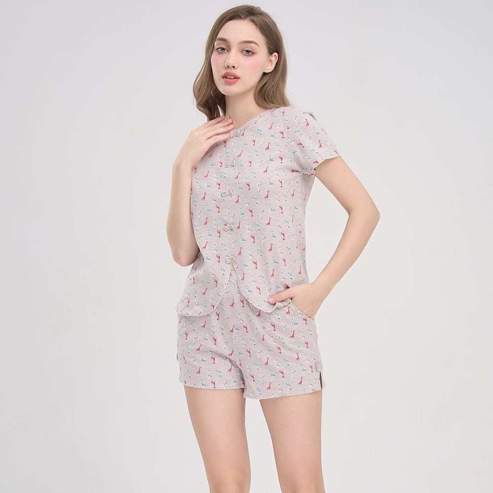 Bộ Đồ Short Thun Nữ Vincy Thoáng Mát BST010W21