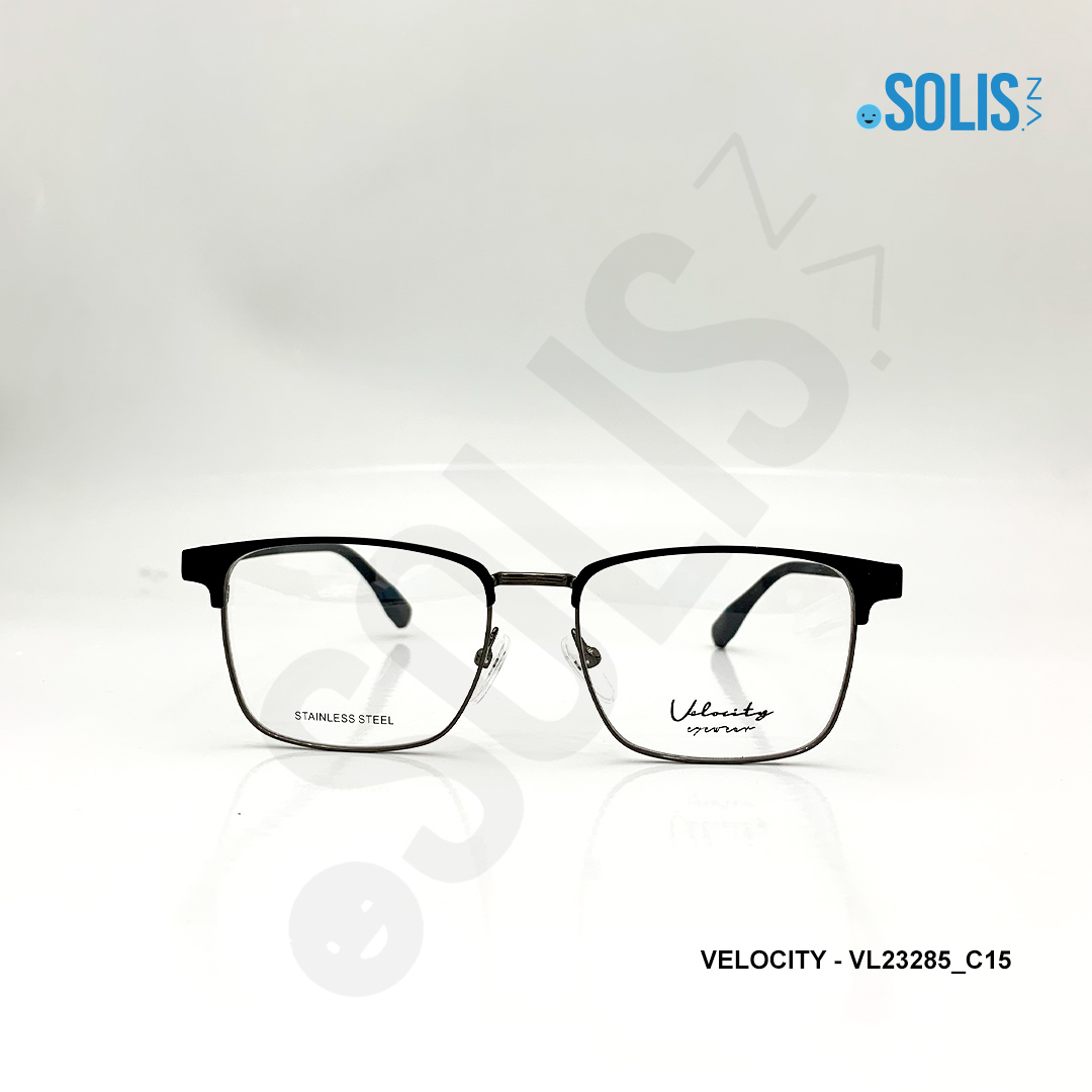 Gọng kính KL hiệu Velocity VL23285 - KÍNH KIM LOẠI HIỆU VELOCITY VL23282/ VL23285 KÍCH THƯỚC 54-17-148