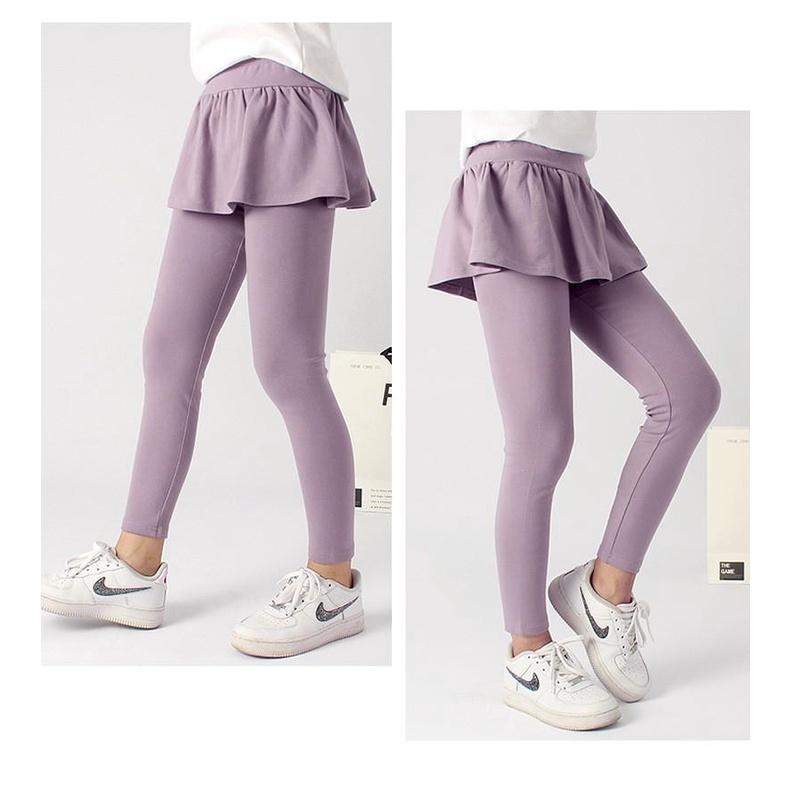 TA30203 Quần dài legging kèm váy AKL 1801 cho bé gái