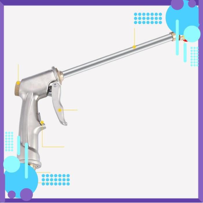 ️ Bộ dây vòi xịt nước rửa xe,tưới cây ,tăng áp 3 lần,loại 3m,5m 206701-2 đầu đồng,cút,nối nhựa đen+ mở chai