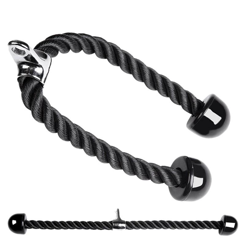 Dây Cáp Tricep Rope Bicep Hỗ Trợ Tập GYM Đầy Đủ Nhóm Cơ Cơ Tay Sau, Tay Trước, Lưng Xô