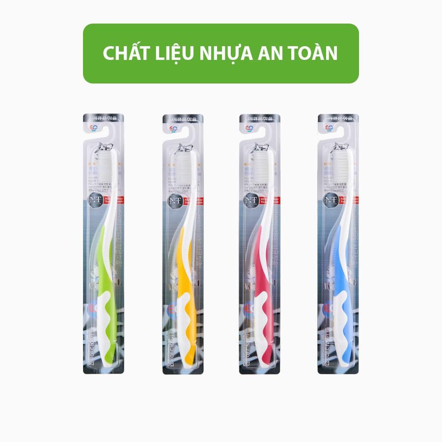 Bàn chải đánh răng EQ Tech Wellbeing bàn chải lông mềm nhập chính hãng khẩu Hàn Quốc diệt khuẩn khử mùi hôi bảo vệ nướu