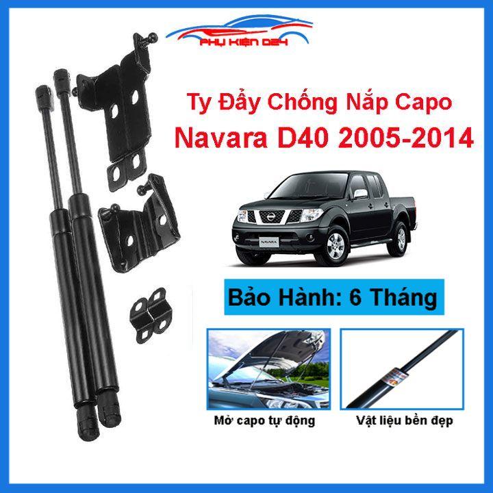 Ty thủy lực chống nắp capo cho xe Navara D40 2005-2006-2007-2008-2009-2010-2011-2012-2013-2014