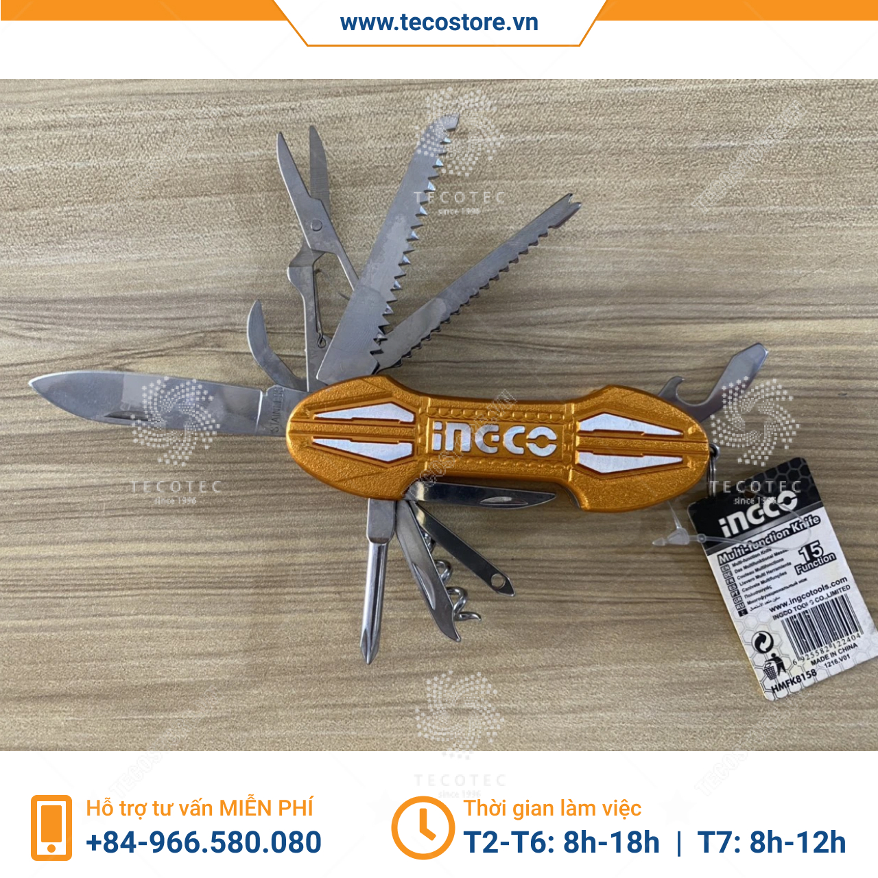 Dao cắt đa năng INGCO HMFK8158