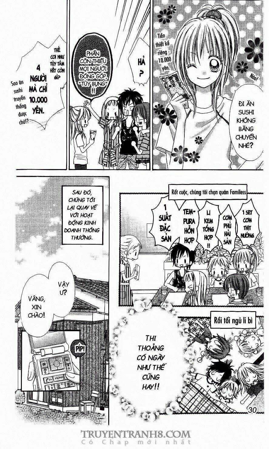 tiệm thời trang, love cotton chapter 7 27