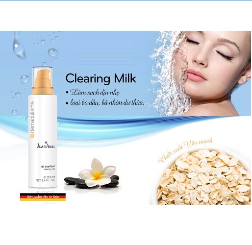 Sữa rửa mặt cho da dầu và mụn - Clearing milk - J107