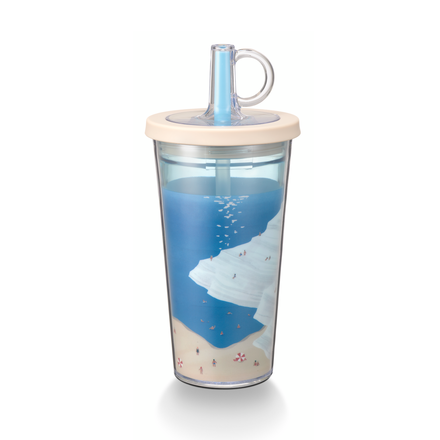 Ly Starbucks Cold Cup 16Oz (473ml) BEACHSIDE CLIFF