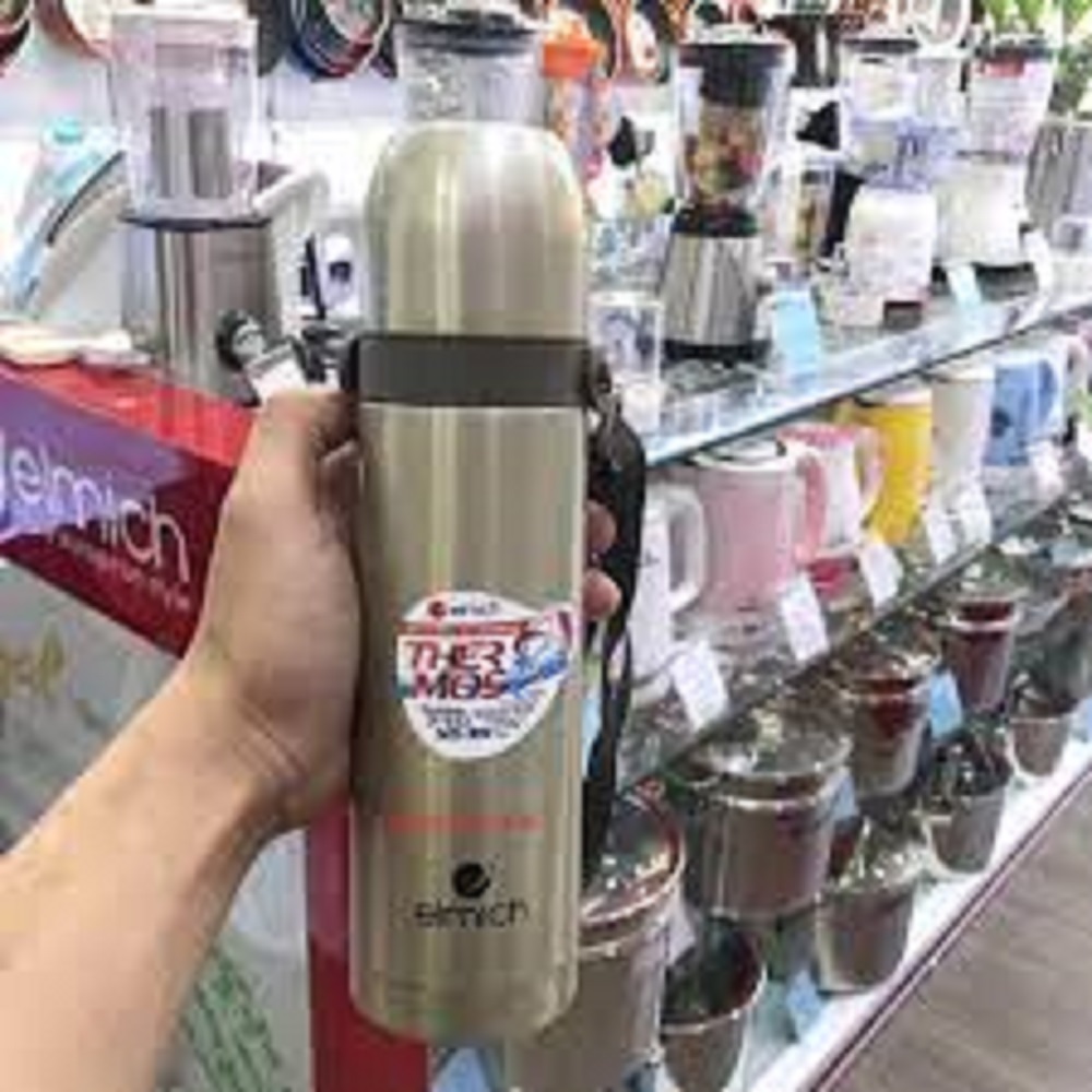 Bình giữ nhiệt thương hiệu Elmich - Hàng chính hãng Cộng Hòa Séc - Dung tích :500ml - Chất liệu: Inox 304 - Thời gian giữ nhiệt: 8h-12h liên tục - Bảo hành chính hãng: 12 tháng EL- 6389