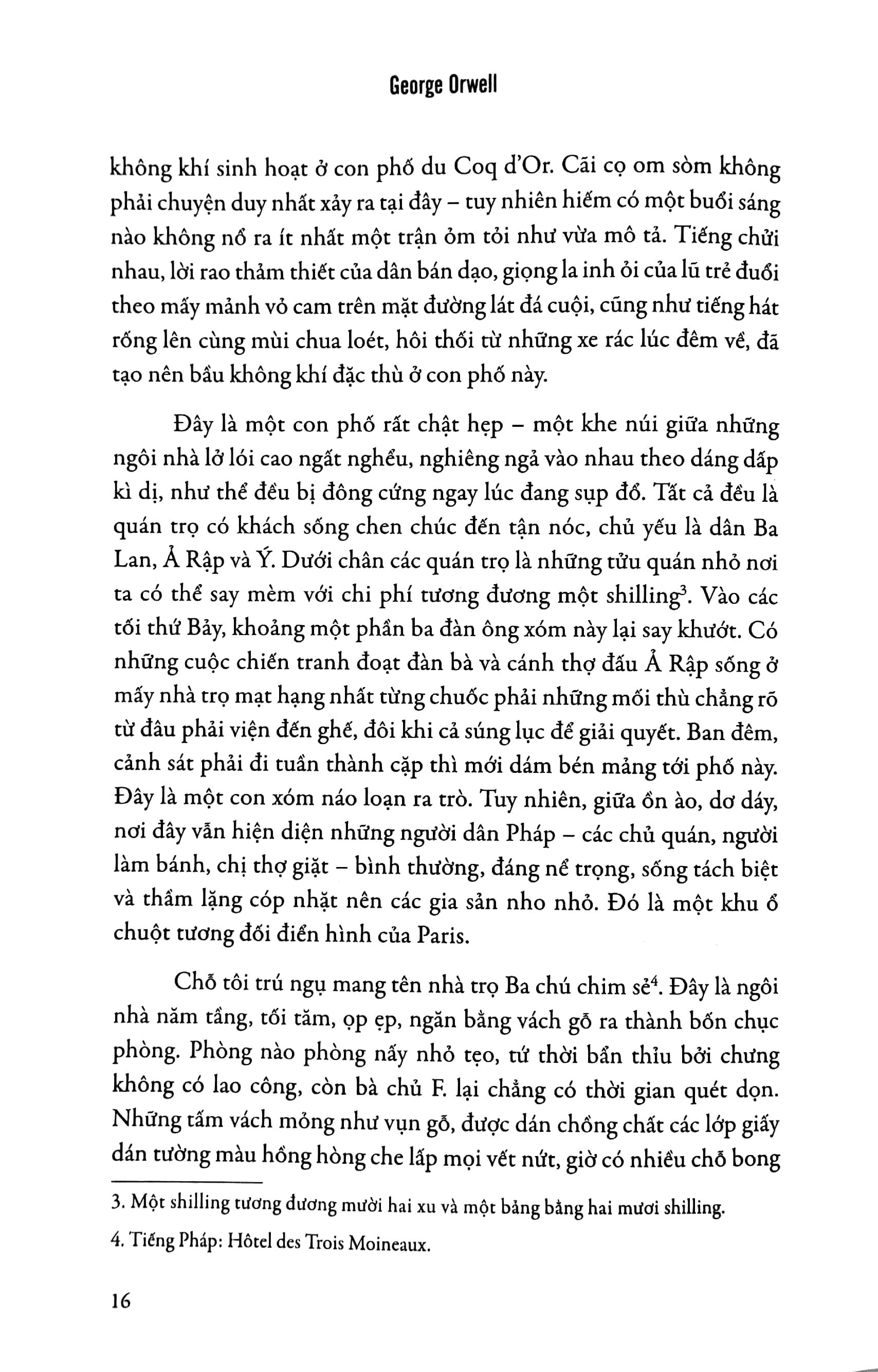 Chìm Nổi Giữa Paris Và London - Down and Out in Paris and London