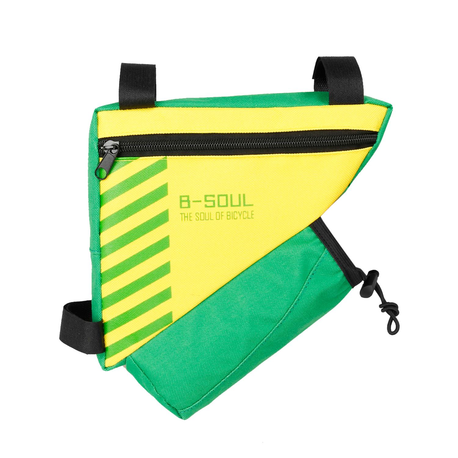 Túi tam giác treo khung xe đạp MTB với thiết kế chứa bình nước,bằng vải polyester bền bỉ, chống mài mòn và nhẹ