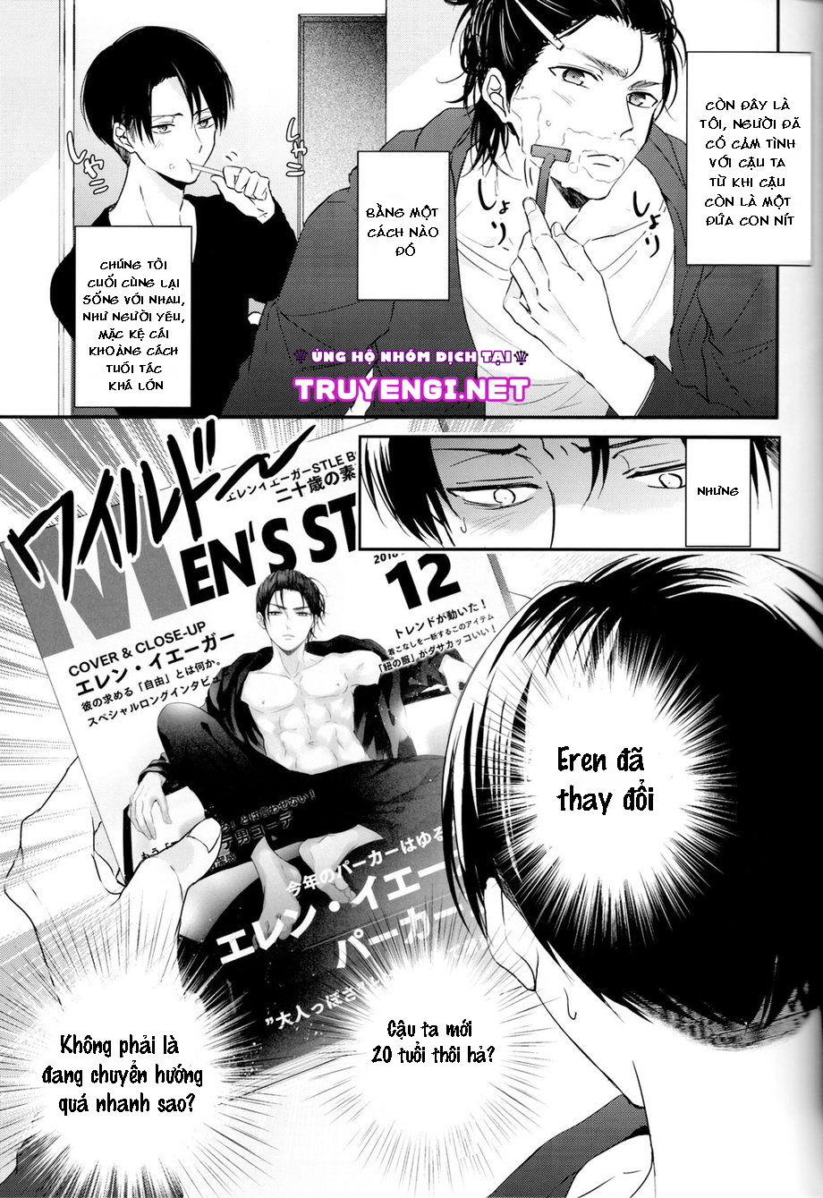 [18+ bl] attack on titan! eren x levi!!! chapter 1 6