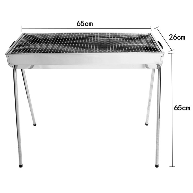 Bếp nướng chân cao ngoài trời (Tặng kèm 1 cuộn túi đựng rác có dây rút)