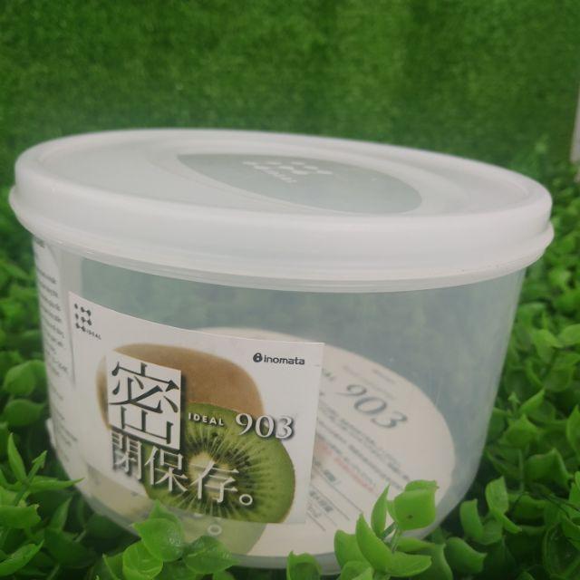 Hộp đựng thực phẩm Inomata Nhật Bản 830ml nhựa PP an toàn, sử dụng trong lò vi sóng