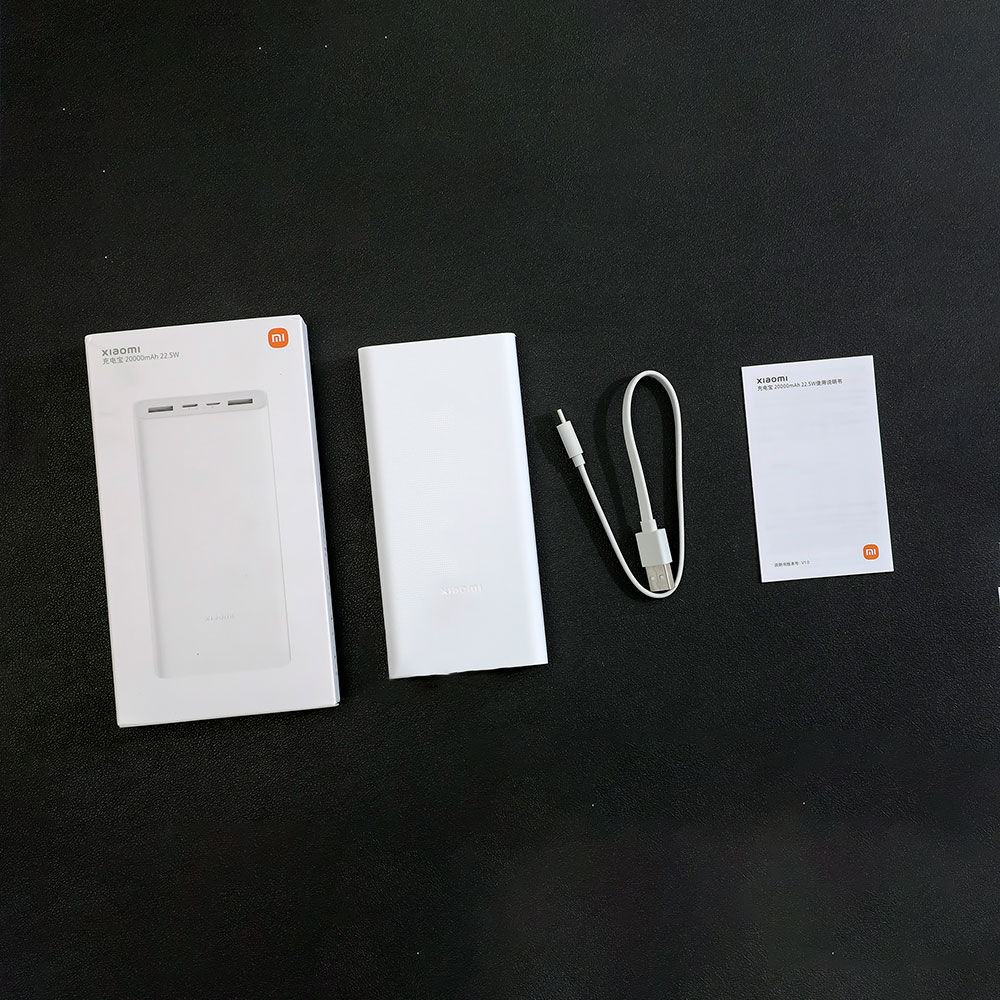 Pin sạc dự phòng xiaomi 200000mah gen 4 22.5W model PB2022ZM - Hàng nhập khẩu