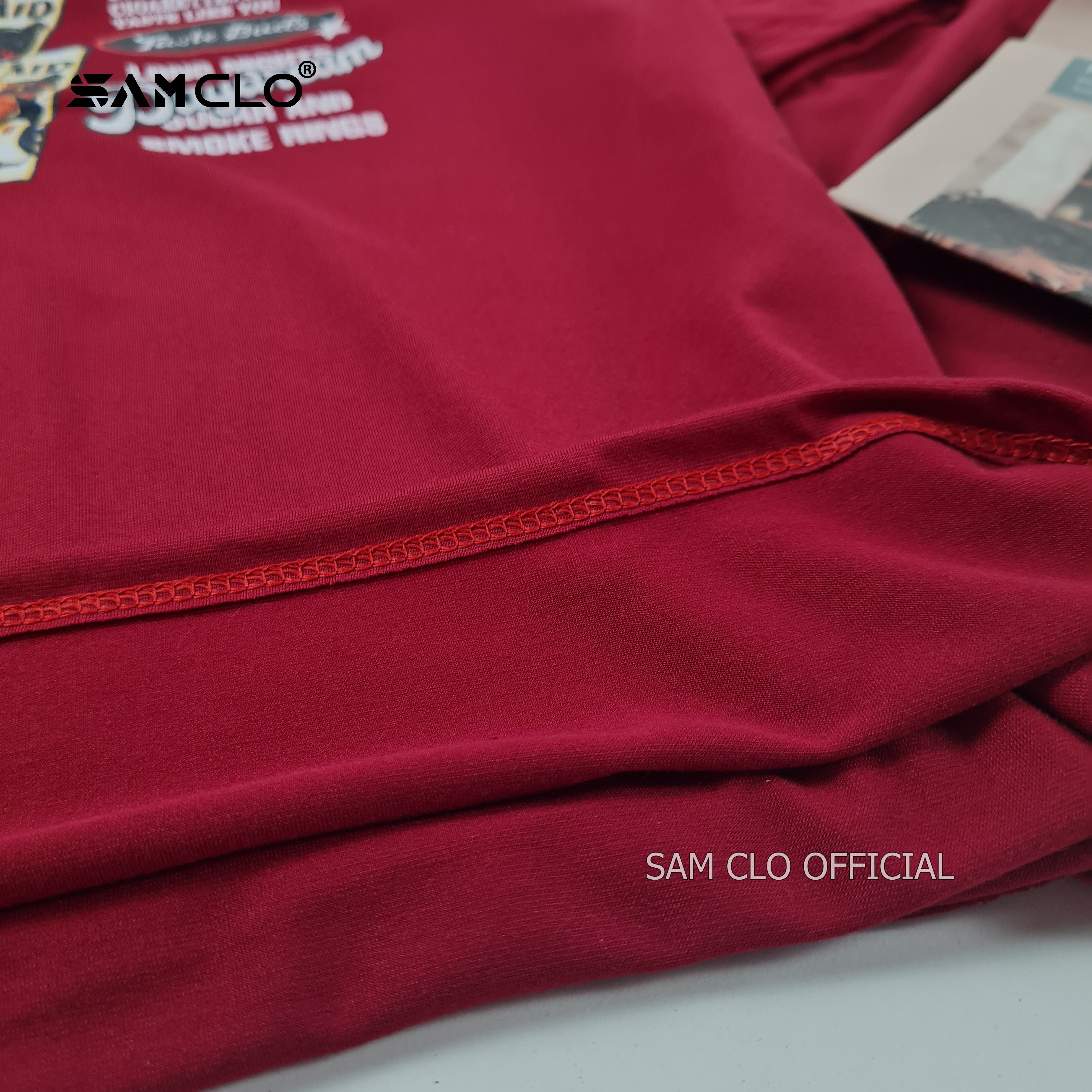 Áo phông tay lỡ nam nữ SAM CLO thun form rộng dáng Unisex - Ulzzang mặc cặp, nhóm, lớp chữ FRESH Daydream