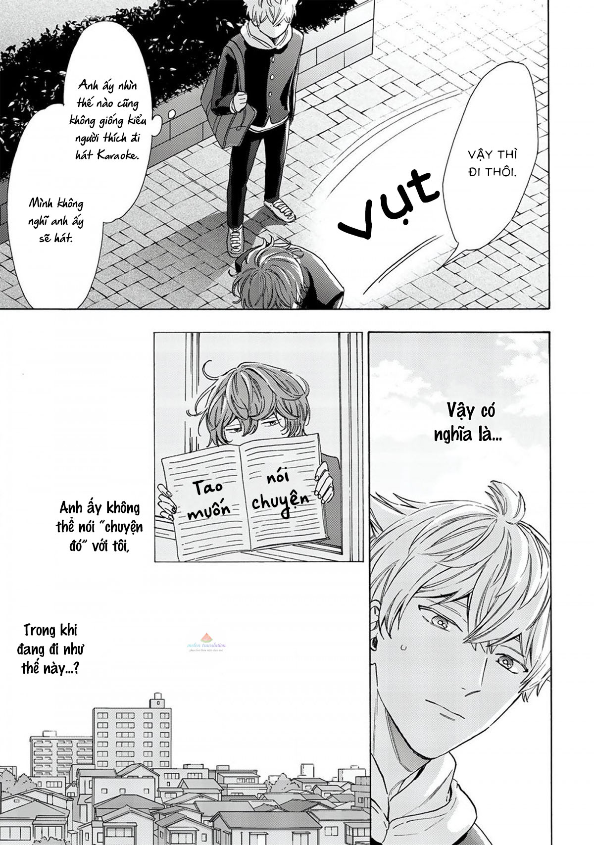 ngôi sao hạng nhất được vẽ bằng nụ hôn chapter 3 21