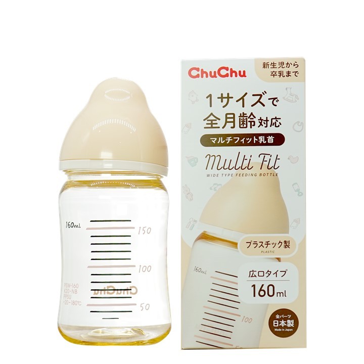 Hình ảnh Bình sữa cổ rộng PPSU Multi Fit PPSU Chuchu Baby chính hãng