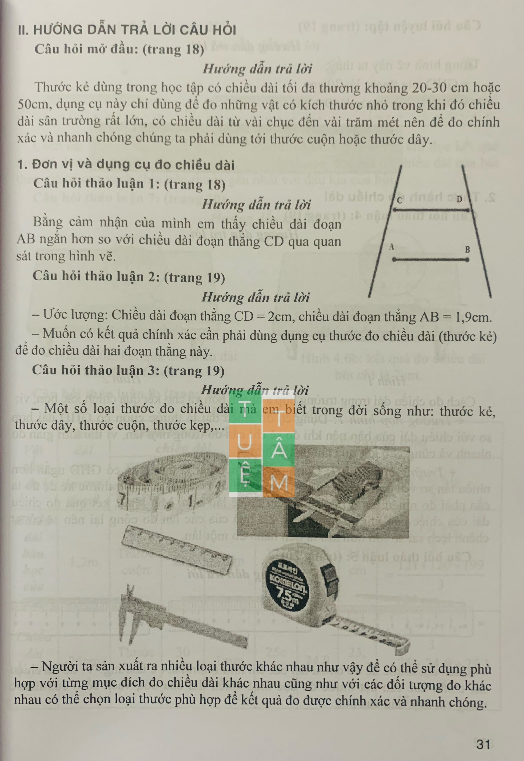 Sách - Hướng dẫn trả lời câu hỏi và bài tập Khoa học tự nhiên 6 (Chân trời sáng tạo)