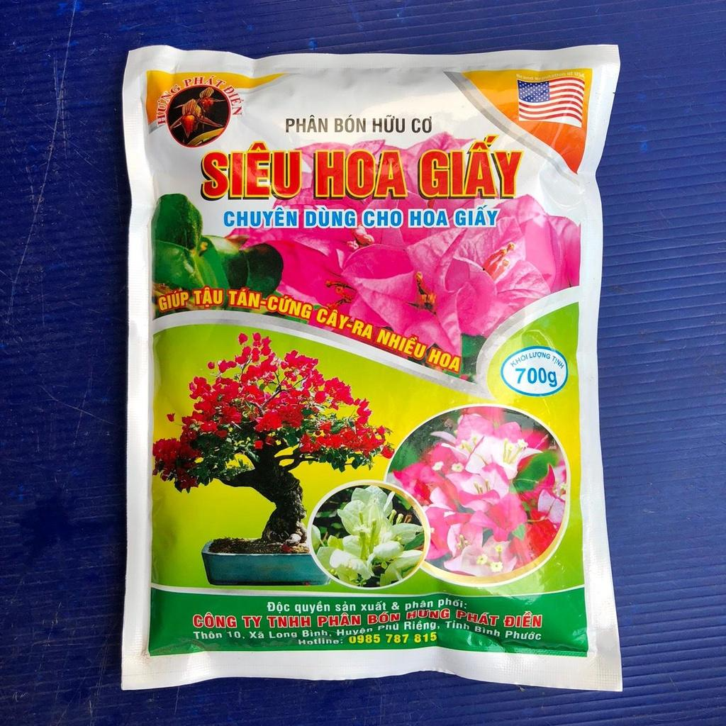 Phân Bón Hữu Cơ Siêu Hoa Giấy  Giúp Tậu Tán, Cứng Cây, Ra Nhiều Hoa - Siêu Sale