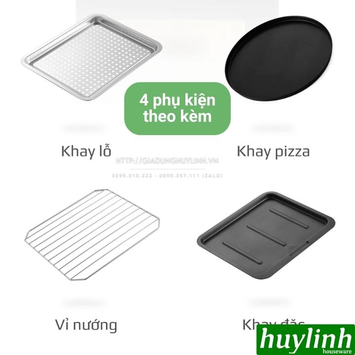 Nồi chiên không dầu - hấp hơi nước Olivo SF15 - Dung tích 15 lít - 37 menu - Hàng chính hãng