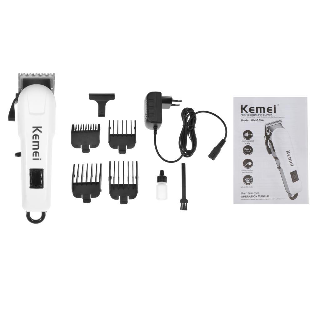 Tông Đơ Cắt Tóc Không Dây Kemei KM-809A
