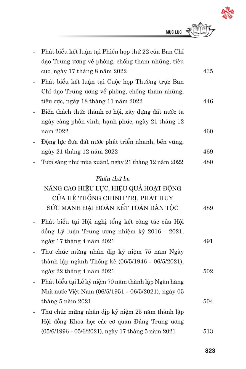 Biến thách thức thành cơ hội. Quyết tâm đột phá đưa đất nước phát triển nhanh, bền vững (bản in 2024)
