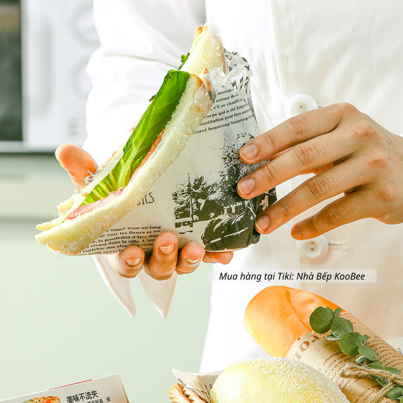 Giấy nến nướng bánh chống dính, chịu nhiệt, chống ẩm, không mùi| Cuộn giấy nướ g bánh 8M tiết kiệm