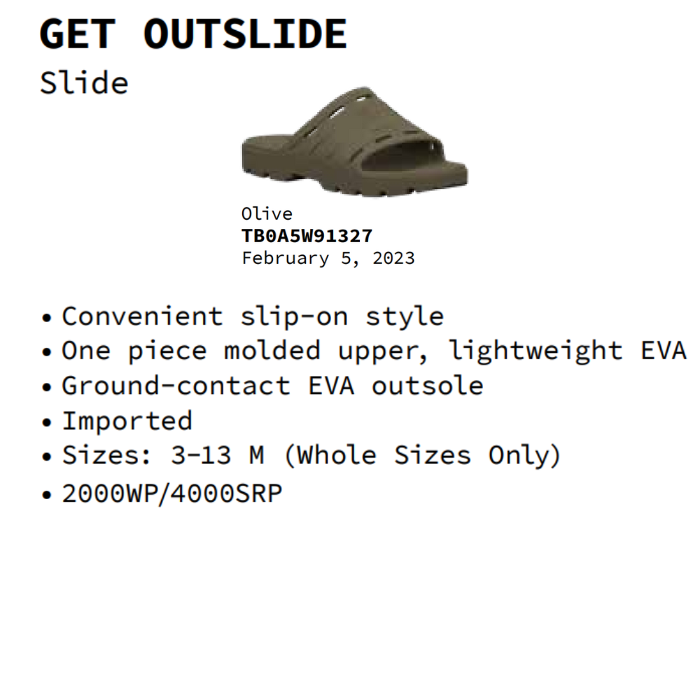 Timberland Dép Quai Ngang Unisex Get Outslide Slide In Olive TB0A5W9136
