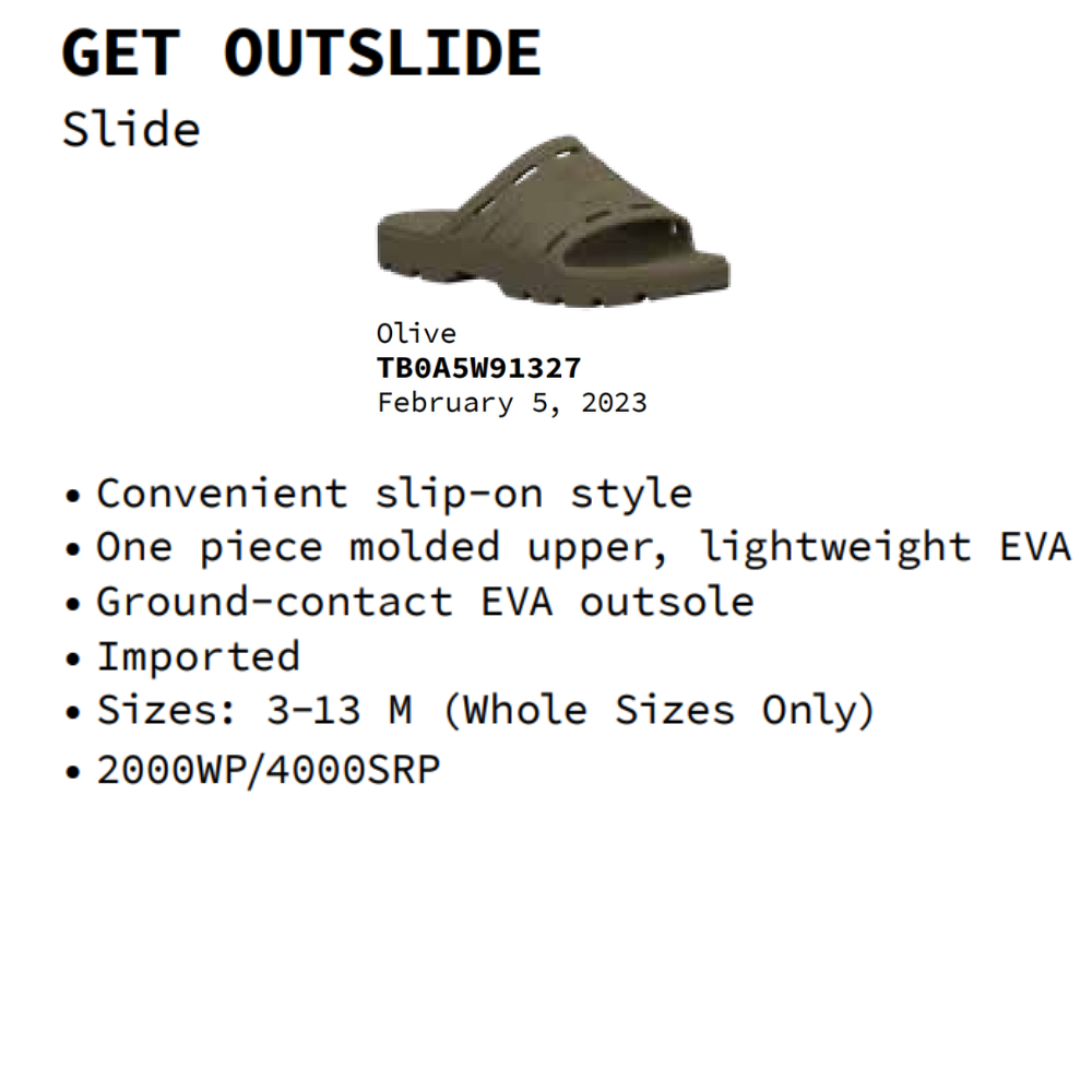 [Original] Timberland Dép Quai Ngang Unisex Get Outslide Slide In Olive TB0A5W9136