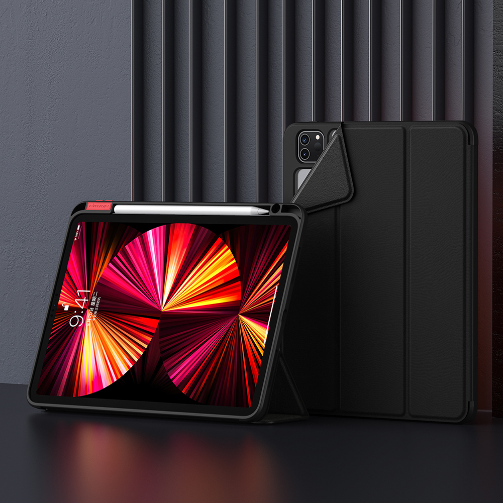 Bao da cho iPad Pro 11 inch 2022 Nillkin Bevel Leather Case - Hàng Chính Hãng