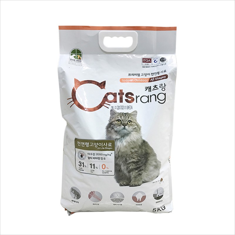 Thức ăn hạt cho mèo Hàn Quốc Catsrang