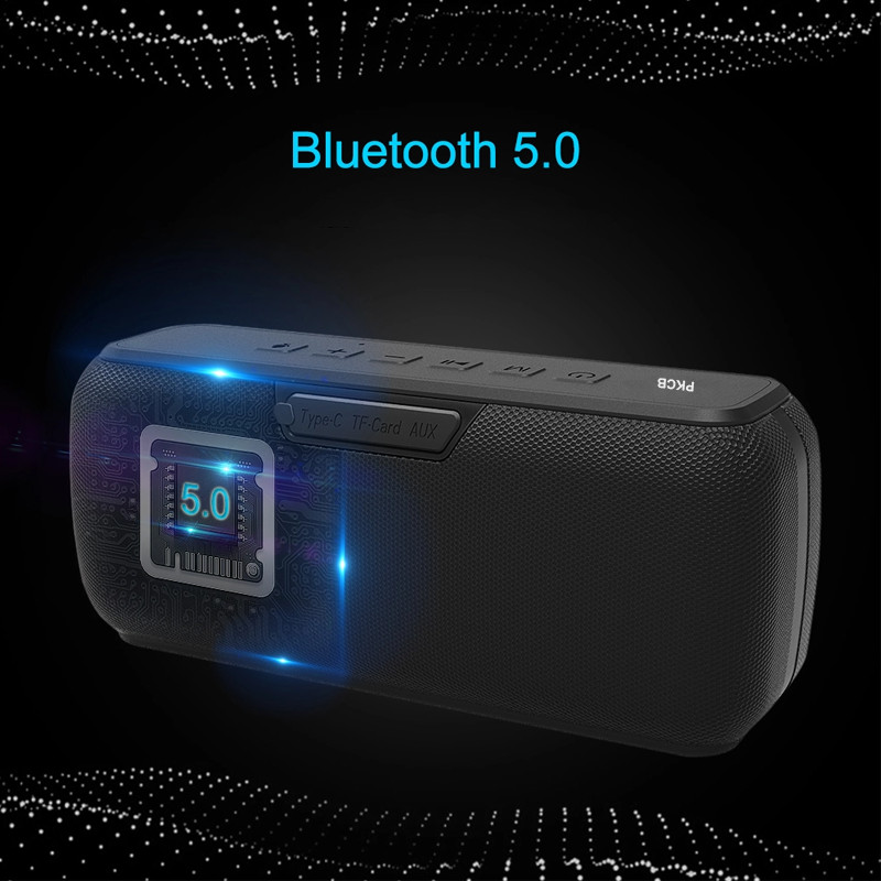 Loa Bluetooth Không Dây Siêu Trầm 60W Cực Khủng - Hàng Chính Hãng PKCB92