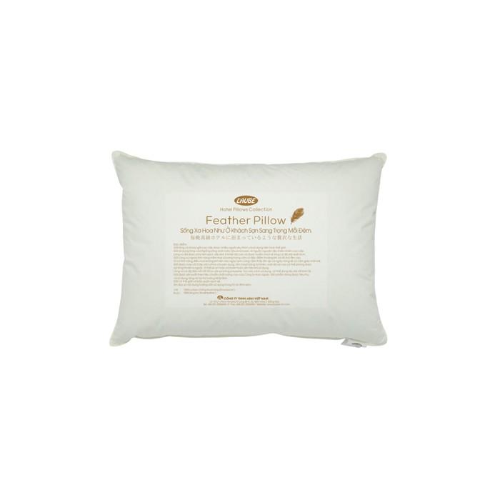 Gối Lông Ngỗng Feather LAUBE Nhật Bản - AT Home Bedding