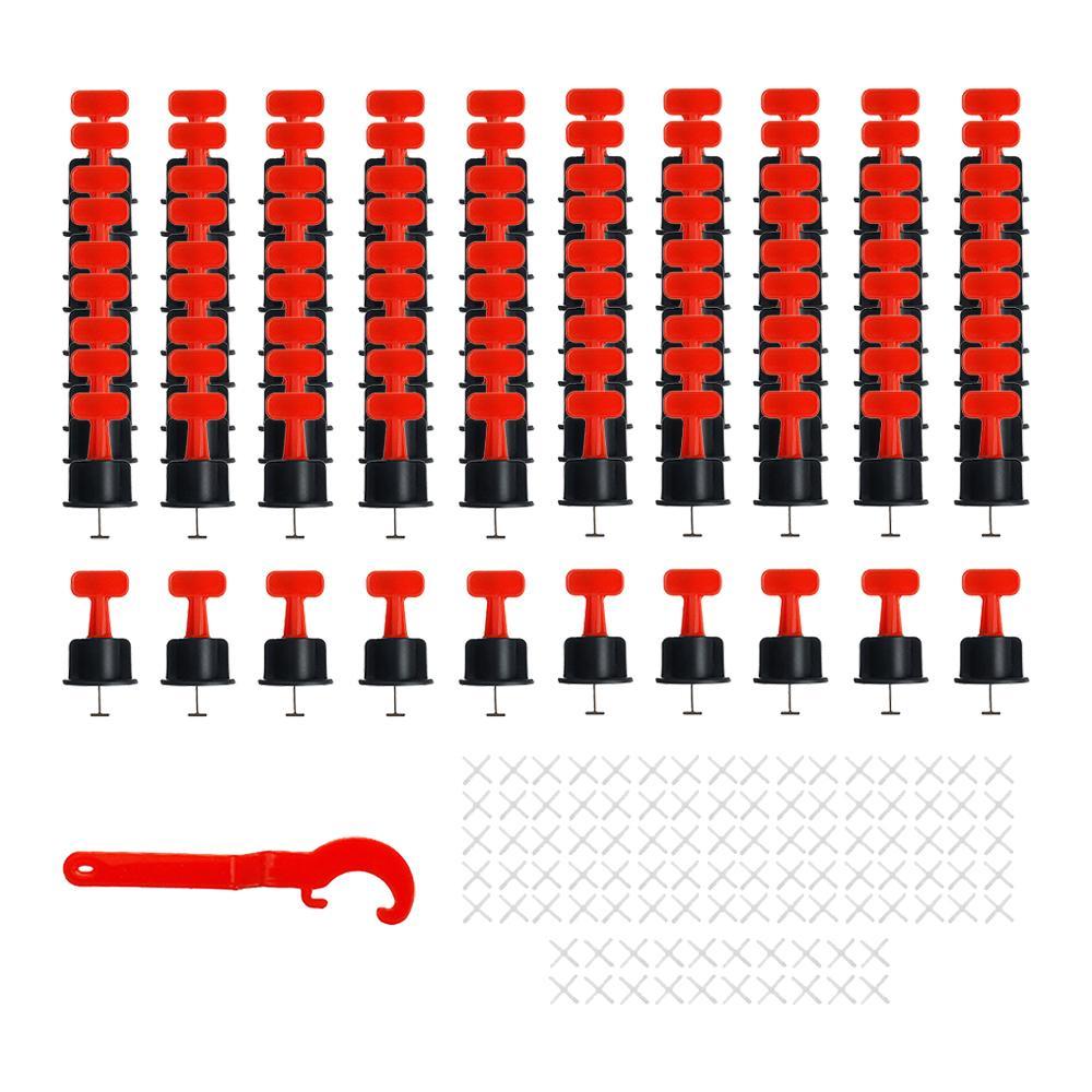 151 Pieces Tile Leveling System  with Wrenches for Floor Leveling Wall