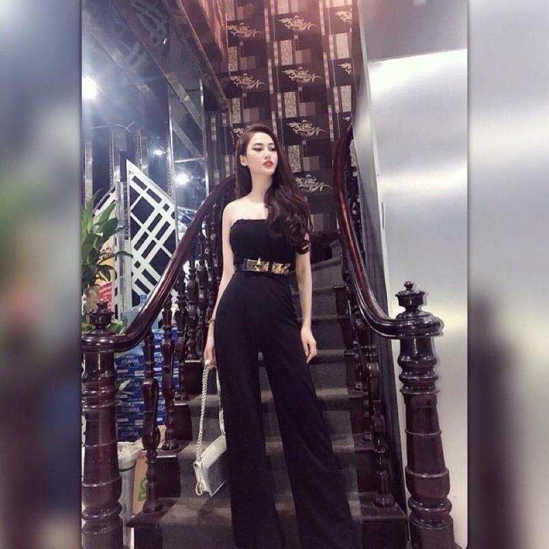 Sét dài ống rộng cúp ngực