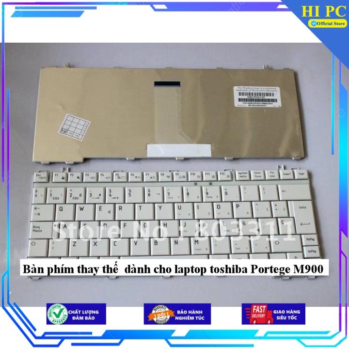 Bàn phím thay thế dành cho laptop toshiba Portege M900 - Hàng Nhập Khẩu