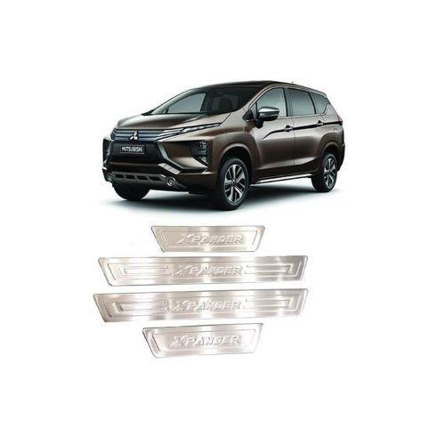 BỘ ỐP NẸP BƯỚC CHÂN TRONG NGOÀI INOX DÀNH CHO XE MITSUBISHI XPANDER 2018-2019