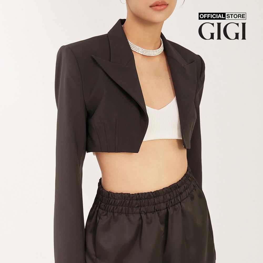 GIGI - Áo blazer nữ tay dài phom croptop hiện đại G1403B212619