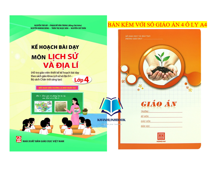 Sách - Kế hoạch bài dạy môn Lịch sử và Địa Lí lớp 4 (Chân trời sáng tạo)