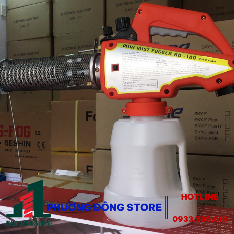 Máy Phun Khói Mini KB100 MIN MIST FOGGER công suất cao, tiết kiệm năng lượng