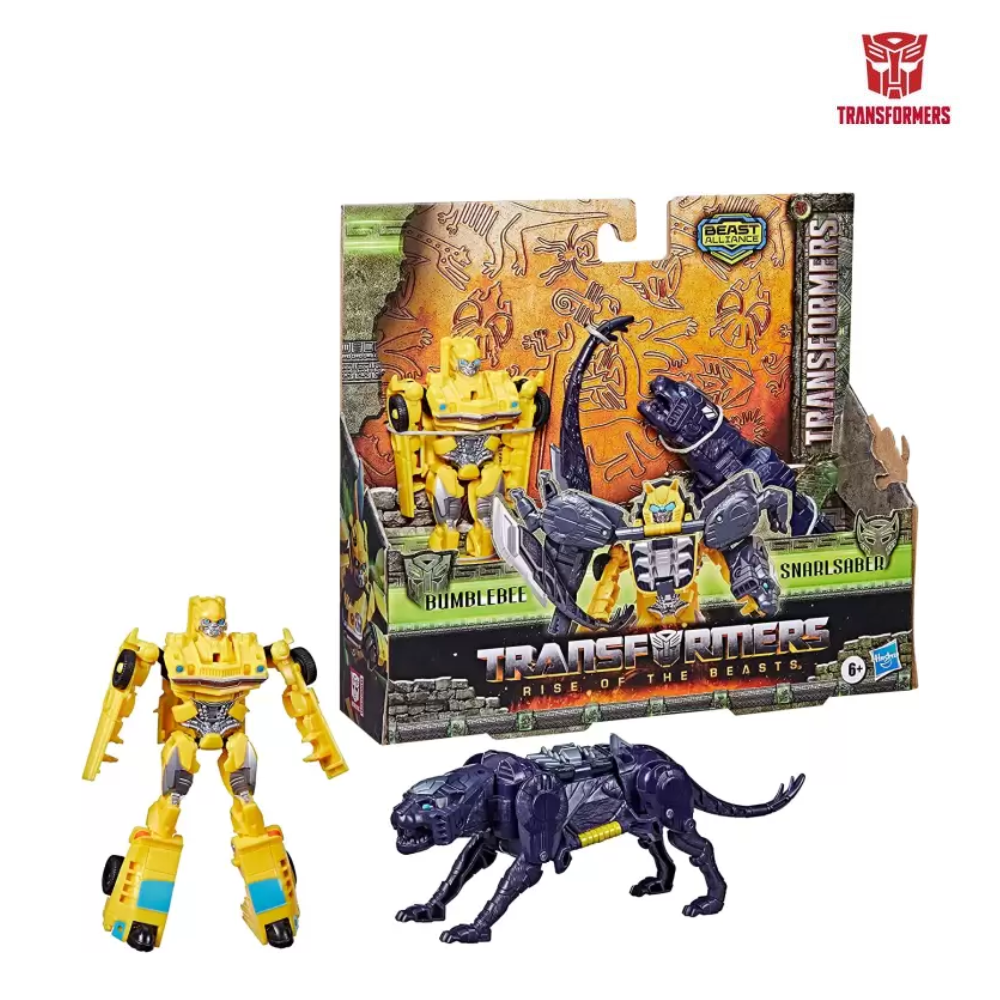 Bộ đồ chơi robot biến hình Beast Combiner Bumblebee Transformers