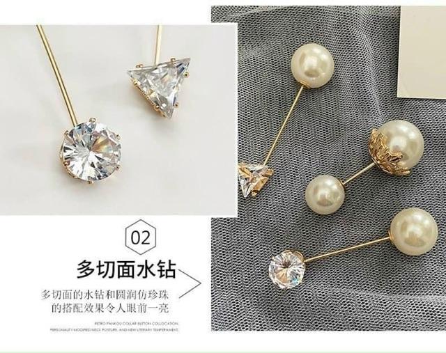 Set Cài Áo Đính Ngọc, Đính Đá Sang Chảnh 7 Món