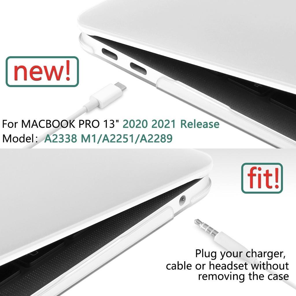 Ultra Ốp Máy Tính Bảng Cứng Siêu Mỏng Cho 2022 Macbook Pro Air M2 M1 A2681 A2338 A2337 A2179 Pro13 Retina Touch Bar A1706 A1708 A2251 A2159