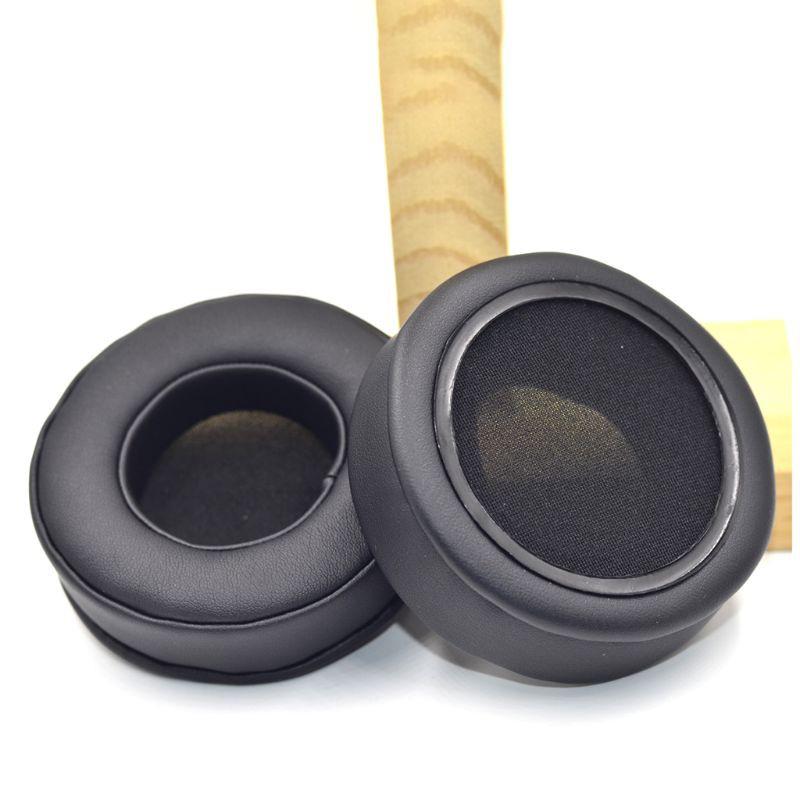 HSV 1Pair Replacement PU Leather Earpads Ear Cushion Cover for Beyerdynamic Series Headphones Headset