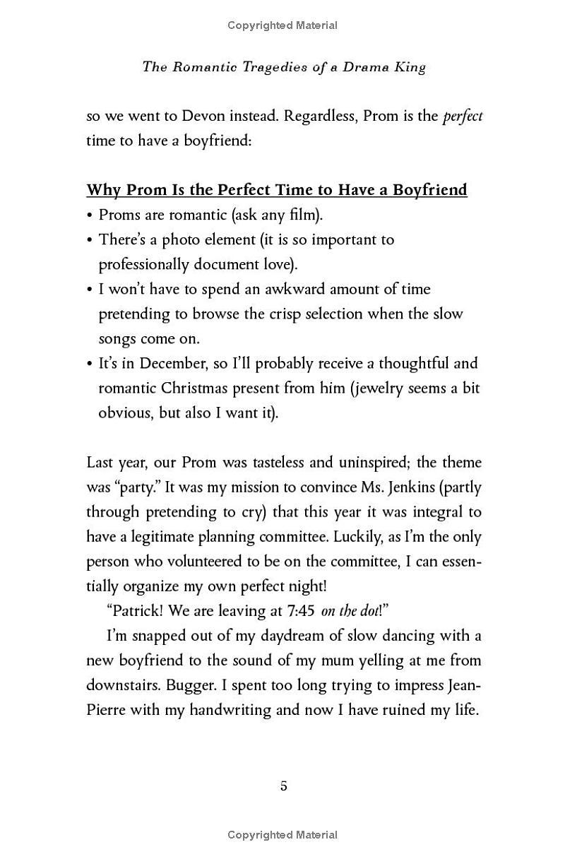 Sách ngoại văn: The Romantic Tragedies Of A Drama King