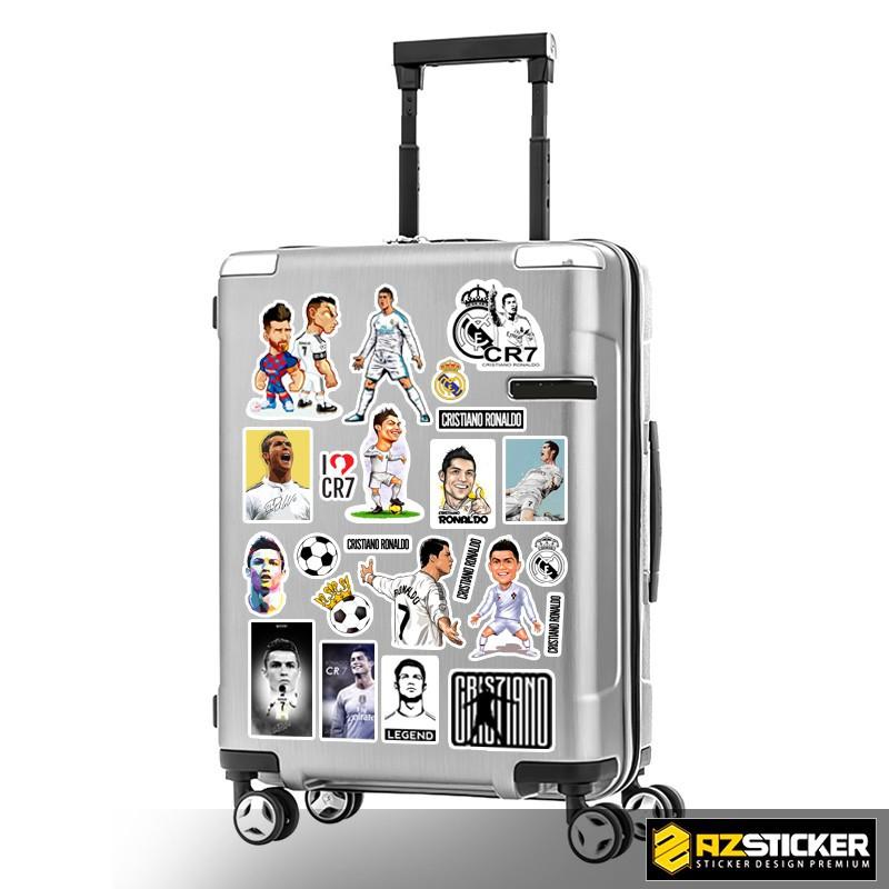 Sticker Ronaldo Set A4 - Hình Dán Cầu Thủ Bóng Đá Cắt Sẵn Dán Laptop Cắt Sẵn Từng Hình