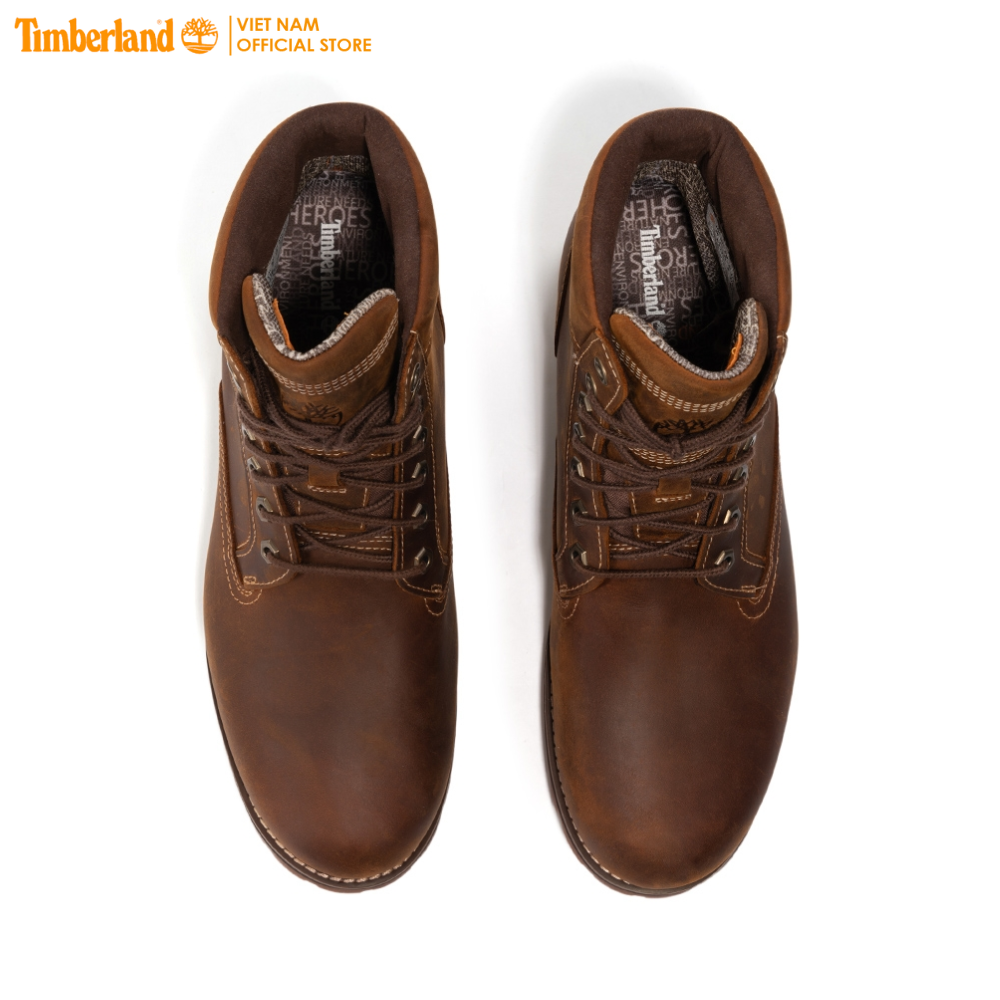 [Original] Timberland Giày Cổ Cao Nam Rugged Waterproof II 6 Inch Boot Rust Full Grain TB0A2JJB5J